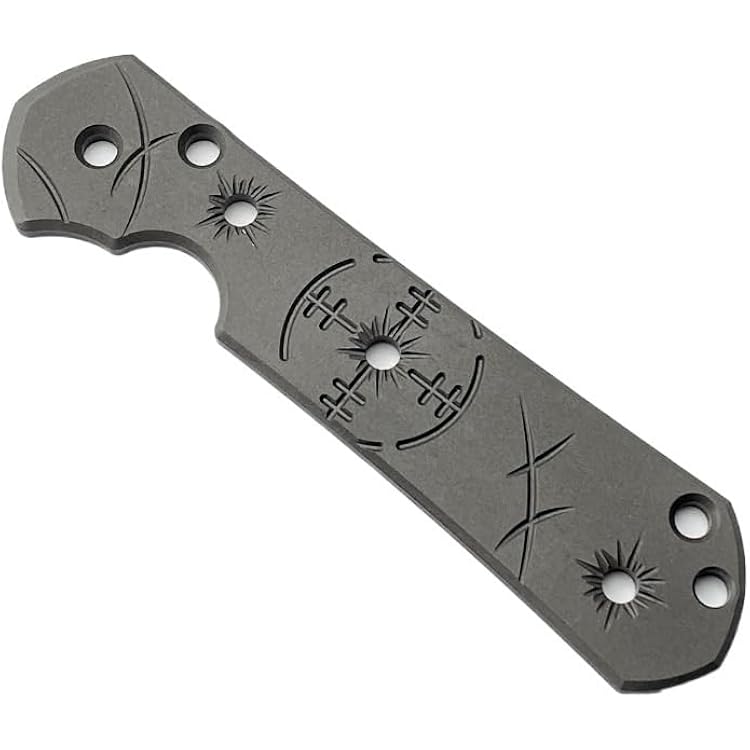 1PC Titanium Scale Fits for Chris Reeve Large Sebenza 21, CNC Handle Patch DIY Replacement Accessory