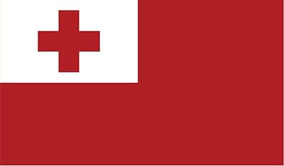 JMM Industries Tonga Flag Vinyl Decal Sticker Puleanga Fakatui o Tonga Car Window Bumper 2-Pack 5-Inches by 3-Inches Premium Quality UV-Resistant Laminate PDS552