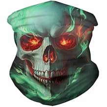Bandana Face Scarf Earloops Balaclava Men Women Neck Gaiters Motorcycle Mask