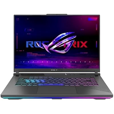 ASUS 2025 Gaming Laptop | ROG Strix G16 | AMD 16-Core Ryzen 9 9955HX | NVIDIA GeForce RTX 5060 | 24GB DDR5 | 2TB SSD | 16 1920x1200 165Hz | Win11 Pro - Wi-Fi 6E - BT 5.3 - RGB Backlit KB - Gray