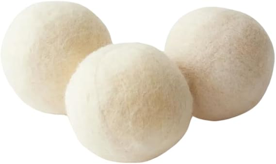 Reyo Wool Laundry Dryer Ball 3 Pieces XL 100% Organic