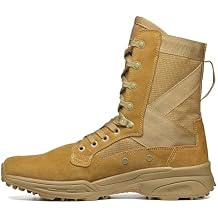 GARMONT TACTICAL T8 NFS 670 T.A.A. Military Combat Boots for Men and Women, Army, Air Force, T.A.A., AR670-1 and GSA Compliant Footwear, Lightweight, Suede Leather