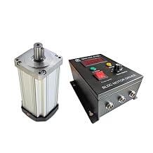QW80BL007-550 110V 3000/6000rpm 550W 1.75N.M/0.87N.M 80mm Brushless DC Motor High Speed Low Noise Hall BLDC Motor with Driver (110V-550W 3000RPM)