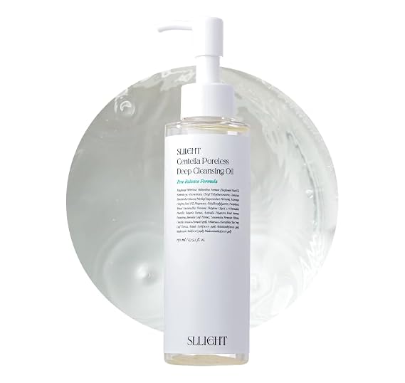 Centella Poreless Deep Cleansing Oil | Probiotic Double Cleansing Oil for Face | Non-Greasy Makeup Remover | Centella Asiatica Gentle Oil Cleanser for Pore & Sebum Control | korean skin care | 150ml