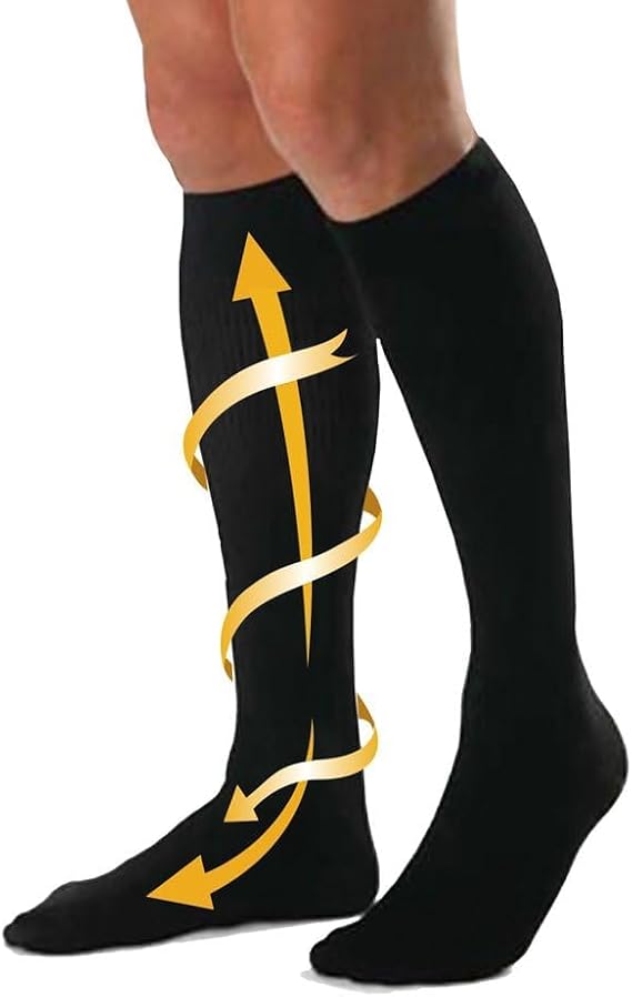 Cabeau Bamboo Compression Socks Ultra Soft for Women and Men 8-15 mmHg