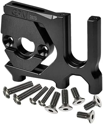 RC Spare Parts Aluminum 7075-T6 Sliding Motor Mount For Arrma 1:7 and 1:8 R/C Car and Truck Upgrade Parts - Black