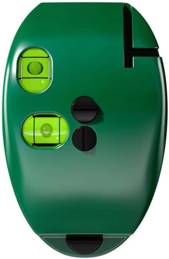 Electronic 90 Degree Laser Scale,2026 New Lazer Level,Green Self Leveling Cross Line Laser Level with Horizontal and Vertical Lines,Protable Mouse Shape for Construction, Tile, Home Renovation