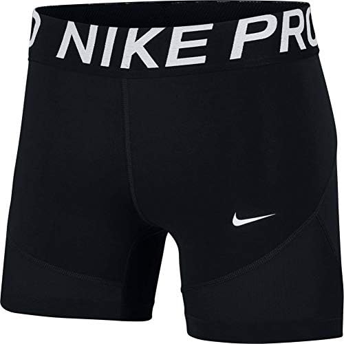 Nike Womens Pro 5 Training Short BlackWhite, Medium