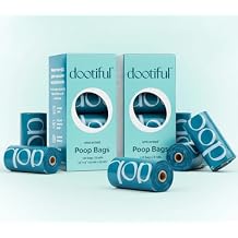 Dog Poop Bags - 240 Unscented Waste Bag, 65% Recycled Materials, Tear Resistant Pet Bags for Poop - 16 Rolls 100% Leak Proof - Extra Thick, Eco-Friendly Doggie Poo Bags for Hassle-Free Cleanup Outdoor