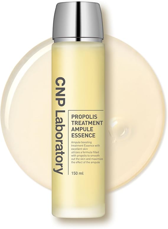 CNP Honey Glow Toner - Propolis Treatment Ampule Essence, 5.0 fl.oz. | Hydrating Honey Ceramide Toner with Propolis Extract & Hyaluronic Acid, Soothing, Nourishing, For Glass Skin