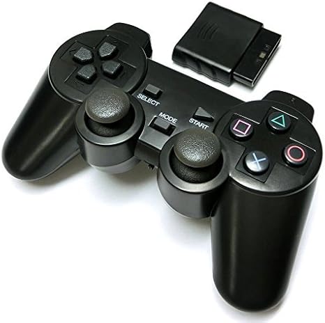 PS2 ワイヤレスコントローラー プレステ2で使える2.4Ghz無線コントローラー