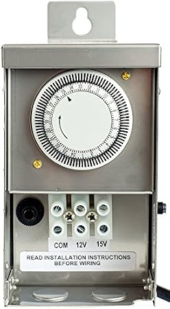 EMCOD Transformer ESL75W, ESL Series - Stainless Steel - Slide, 75W, 12/ 15VAC
