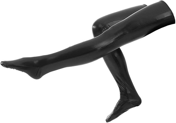 VSVO Metallic Spandex Party Thigh High Skintight Costume Stockings