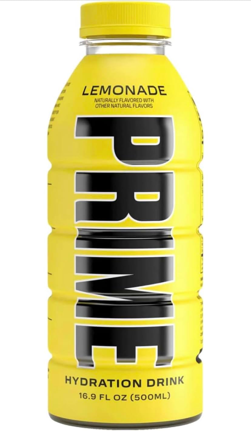 Zi Foam Prime Hydration Yellow Lemonade Drink By KSI & Logan Paul 500ml - US Import