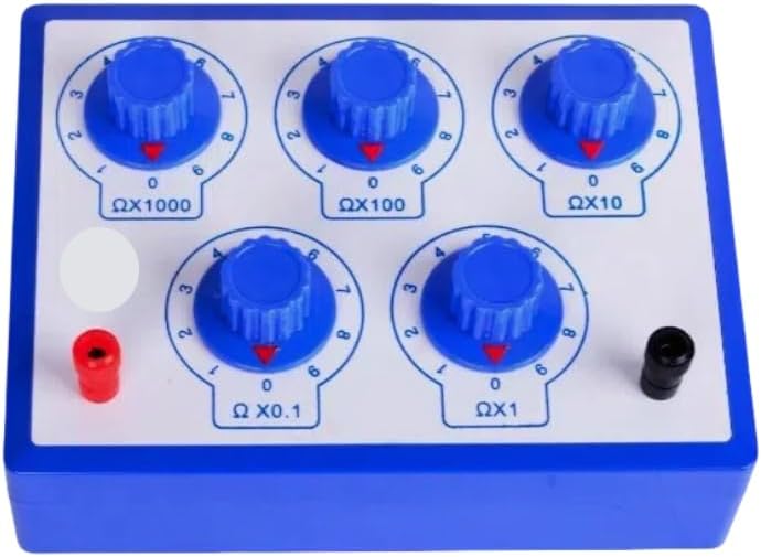 ZH Resistor Resistance Precision Variable Decade Resistor Resistance Box 5 Switchable Ranges 9999.9