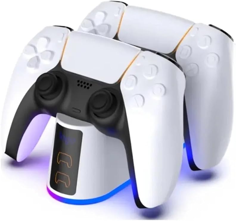 Ps5 Joystick handle Charging Stand Dsp828 with Rgb Illuminated LED Indicator