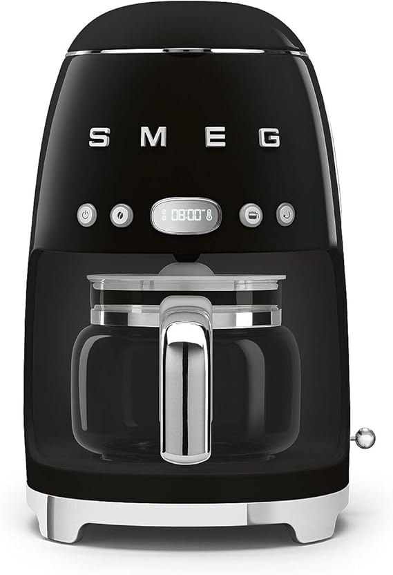 Smeg - Coffee Machine - A Collection of Adult Games and Gifts - Filter Coffee Machine - Black