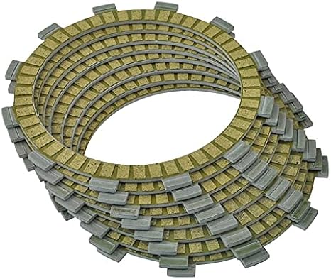 8Pc Motorcycle Friction Clutch Disc Plates For Yamaha R6 YZF-R6 YZFR6 1999-2005 YZFR6S YZF-R6S 2001-2009 Motorcycle clutch plate