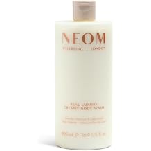 NEOM Real Luxury Creamy Body Wash, 500ml | Lavender, Geranium & Cedarwood I 100% Natural Fragrance I Creamy and Calming