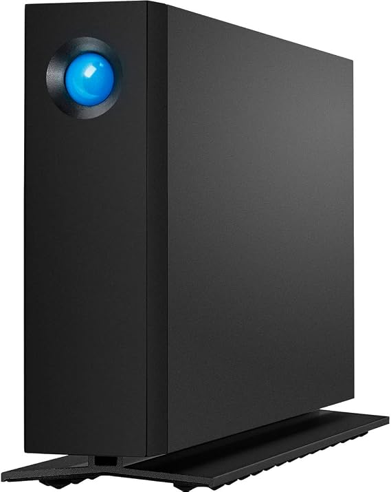 LaCie d2 Professional 16TB USB 3.1 Type-C External Hard Drive, 260MB/s Read, / Write