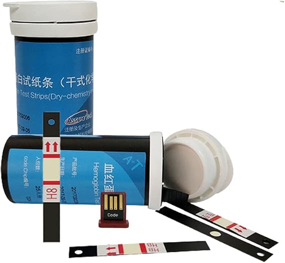 100pcs Hemoglobin Test Strips for AS-XH-01 Hemoglobin Analyzer