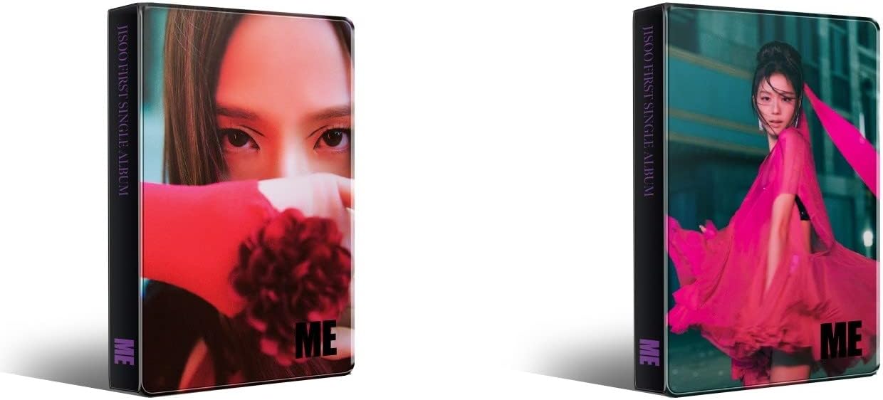 JISOO BLACK PINK - 1st Single Album Me YG TAG ALBUM version (Random ver.)