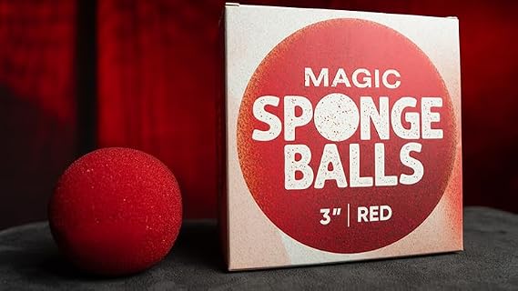 Magic Sponge Balls 50PK RED 3"" by Murphy's Magic