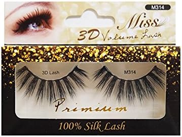 "4 Pairs" Miss Lashes 3D Volume lash M314