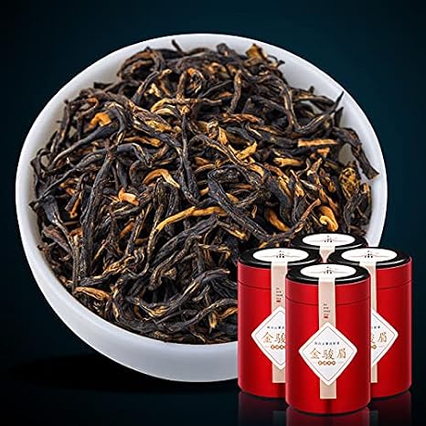 New Supreme Organic Jin Jun Mei Jinjunmei Golden Eyebrow Wuyi Black Tea 450g