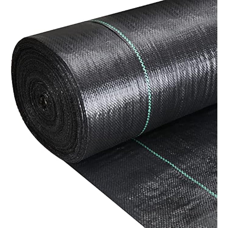 Driveway Fabric 6x300 ft - Commercial Weed Barrier, Heavy Duty 3.5OZ Landscape Fabric for Road, French Drain, Erosion Control, Construction Projects