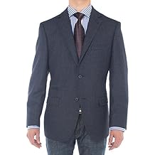 GN Luciano Men's 2 Button 160'S Wool Suit Jacket Working Buttonholes Blazer