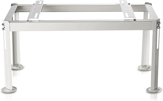Senville Heavy Duty Mini Split Ground Stand for 9000-12000 BTU AC | Holds Up to 300 lbs, Adjustable Width, Weather-Resistant