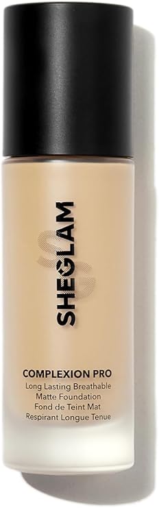 SHEGLAM Complexion Pro Long Lasting Breathable Matte Foundation - Shell