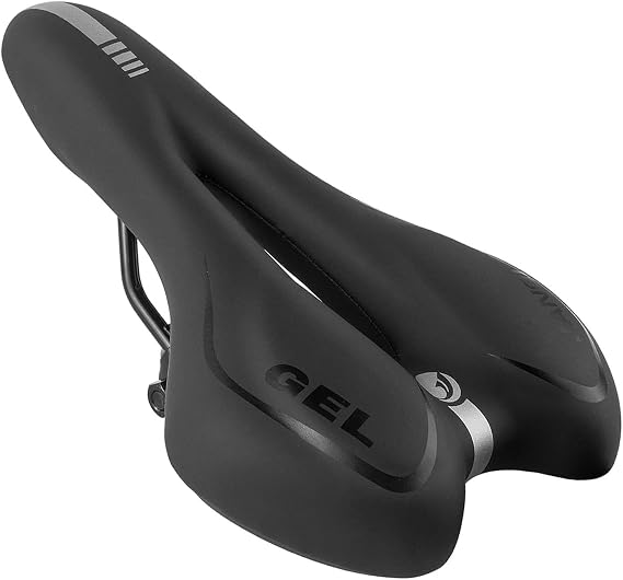 Comfortable MTB Gel Seat Mountain Bike Saddle MTB Saddle Mountain Bike Seat Gel Bikes Seats Breathable & Soft & Waterproof Bike Saddle Cushion for Men and Women