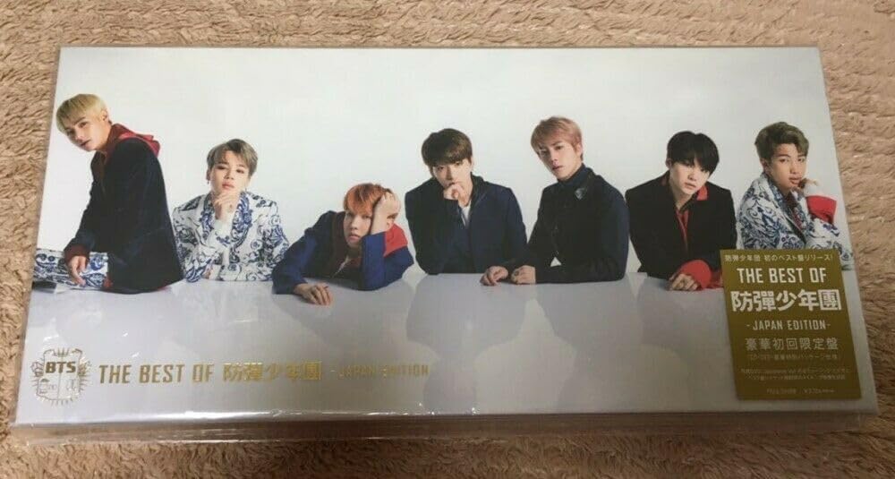 THE BEST OF BTS-JAPAN EDITION-Deluxe first limited edition CD+DVD+Luxury special package specification