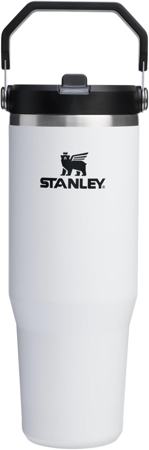 STANLEY IceFlow 2.0 Flip Straw Tumbler, 30 oz, Chalk