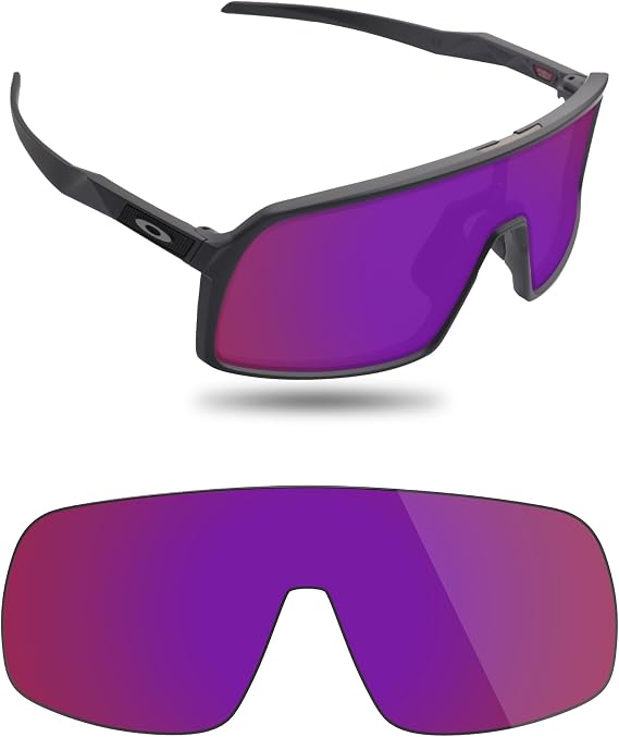 Fiskr Polarized Lenses Replacement Compatible with Oakley Sutro OO9406 Sunglass, Impact Resistant & Perfect Fit