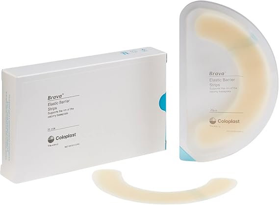 Brava 120700 Barrier Strips, 5Long, Elastic, Box of 20