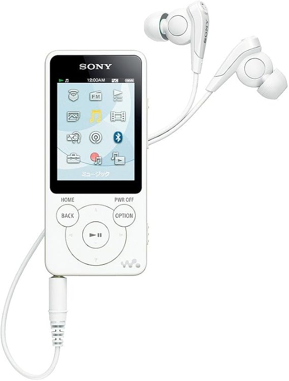 Sony SONY Walkman S Series NW-S14: 8GB Bluetooth Compatible, Earphones Included, 2014 Model, White NW-S14 W