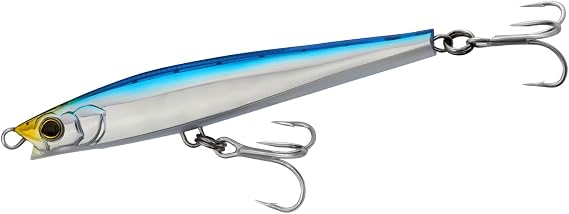 Yo-Zuri R1451-B: Hydro Monster Shot (S) 110Mm 4-3/8", Blue Silver