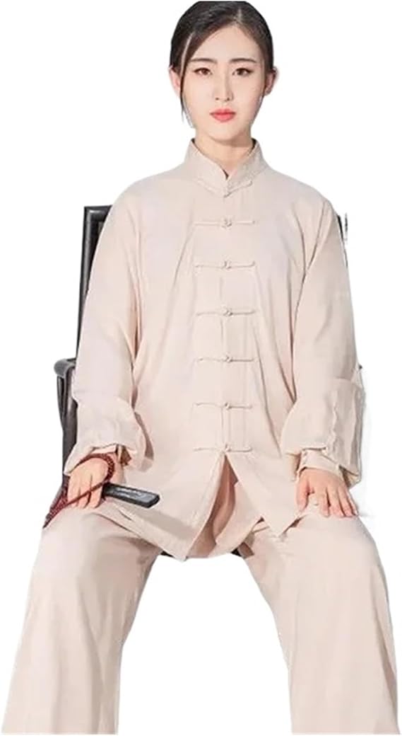 Kung Fu Uniform Women's Men's Soft Cotton Tai chi Suit Kung fu Wushu Martial Arts Uniform Wing Chun Jacket Pants