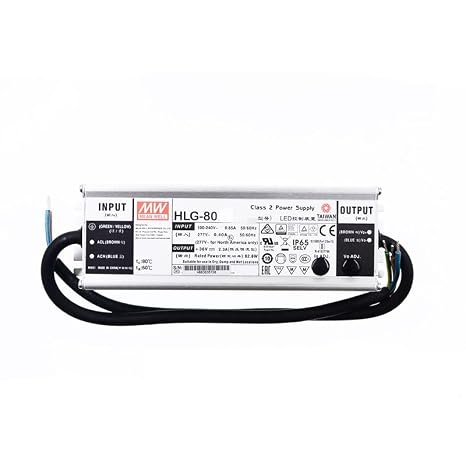 Mean Well HLG LED Driver, HLG-80H-12 80W 5A