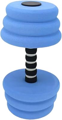 Aquatic Dumbbells Water Weight Workout Equipment Swimming Barbell EVA Water Aerobics Dumbbells for Men Adults Swimming Pool