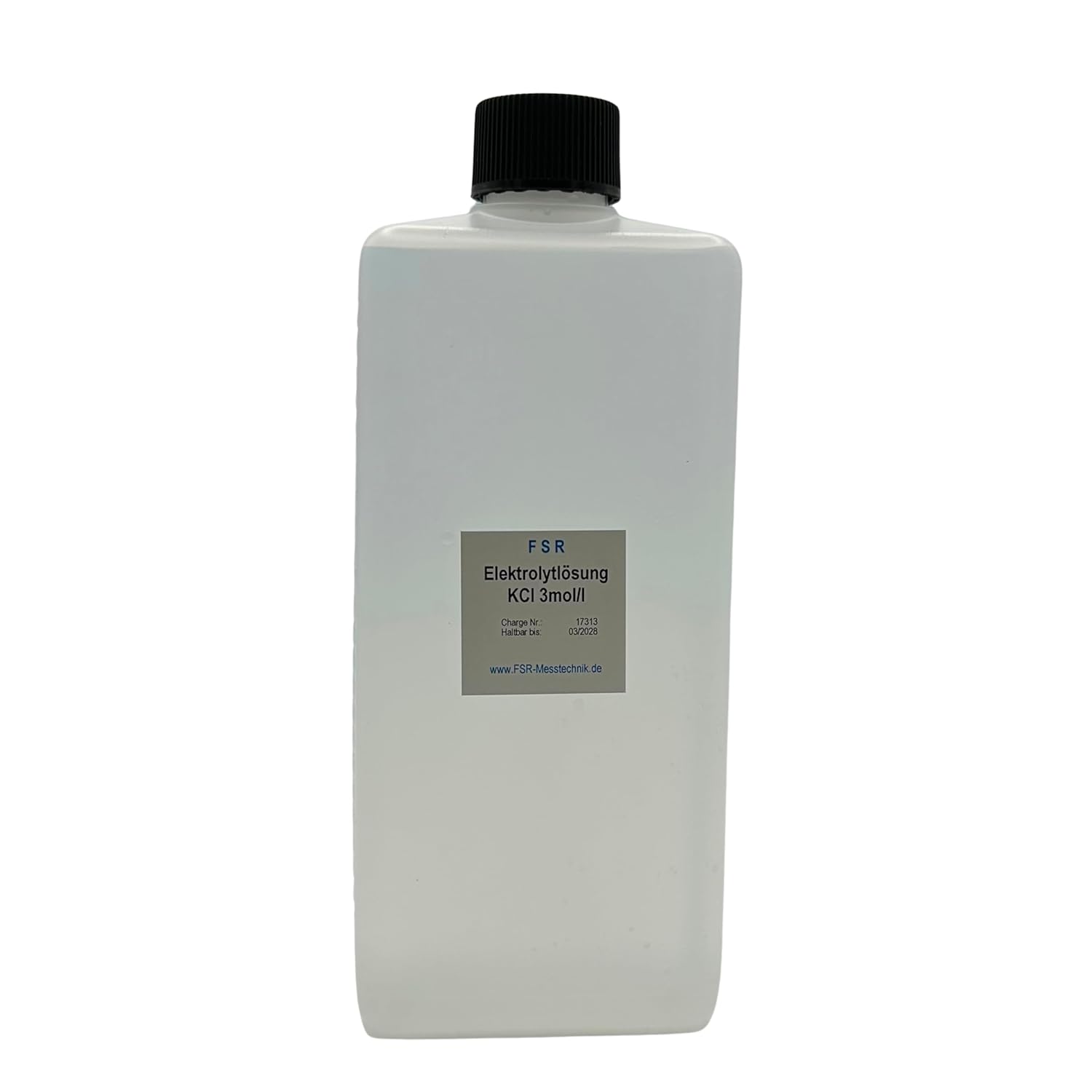 Kaliumchlorid Elektrolytlösung 1000 ml KCl 3 mol/l Aufbewahrungslösung für pH und Redox Elektroden