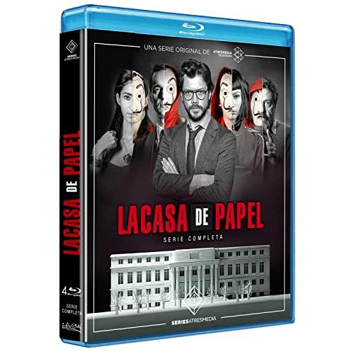 La Casa de Papel Blu Ray Region B (No Italian Language) (No Italian Subtitles)