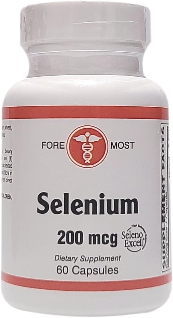 Selenium 200 mcg 60 Capsules