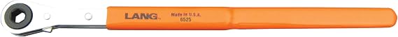 Lang Tools 6525 XL Ratcheting Side Terminal Battery Wrench, 5/16"