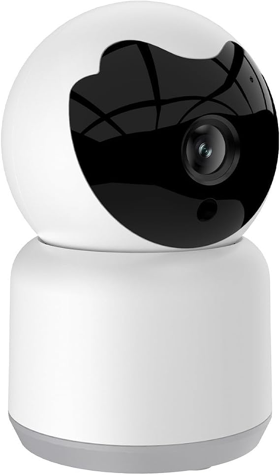 Indoor Security Camera by Tuya Smart App1080p Cameras | for Home Security Home Cameras Pet Indoor Camera with Two-Way Audio, Motion Detection, 360Coverage