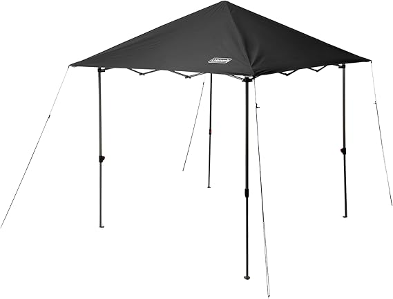 Coleman Oasis Lite Pop-Up Canopy Tent with Side Wall Attachment, Portable Shelter with Easy Setup & Takedown, Wheeled Carry Bag Included, 7x7/10x10ft Sizes