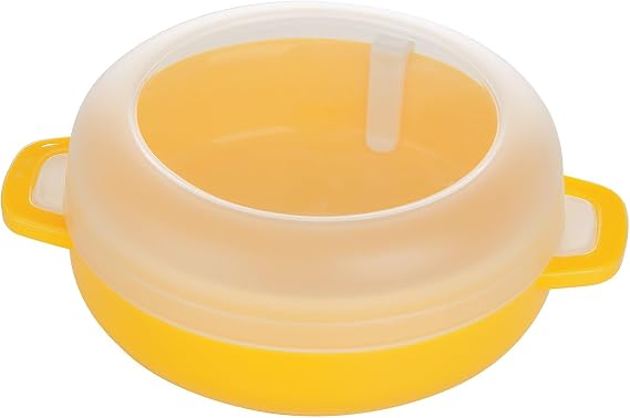 Breakfast Sandwich Maker, 1 Egg, Yellow - Easy-to-Use Cooker for Perfect Breakfast Sandwiches
